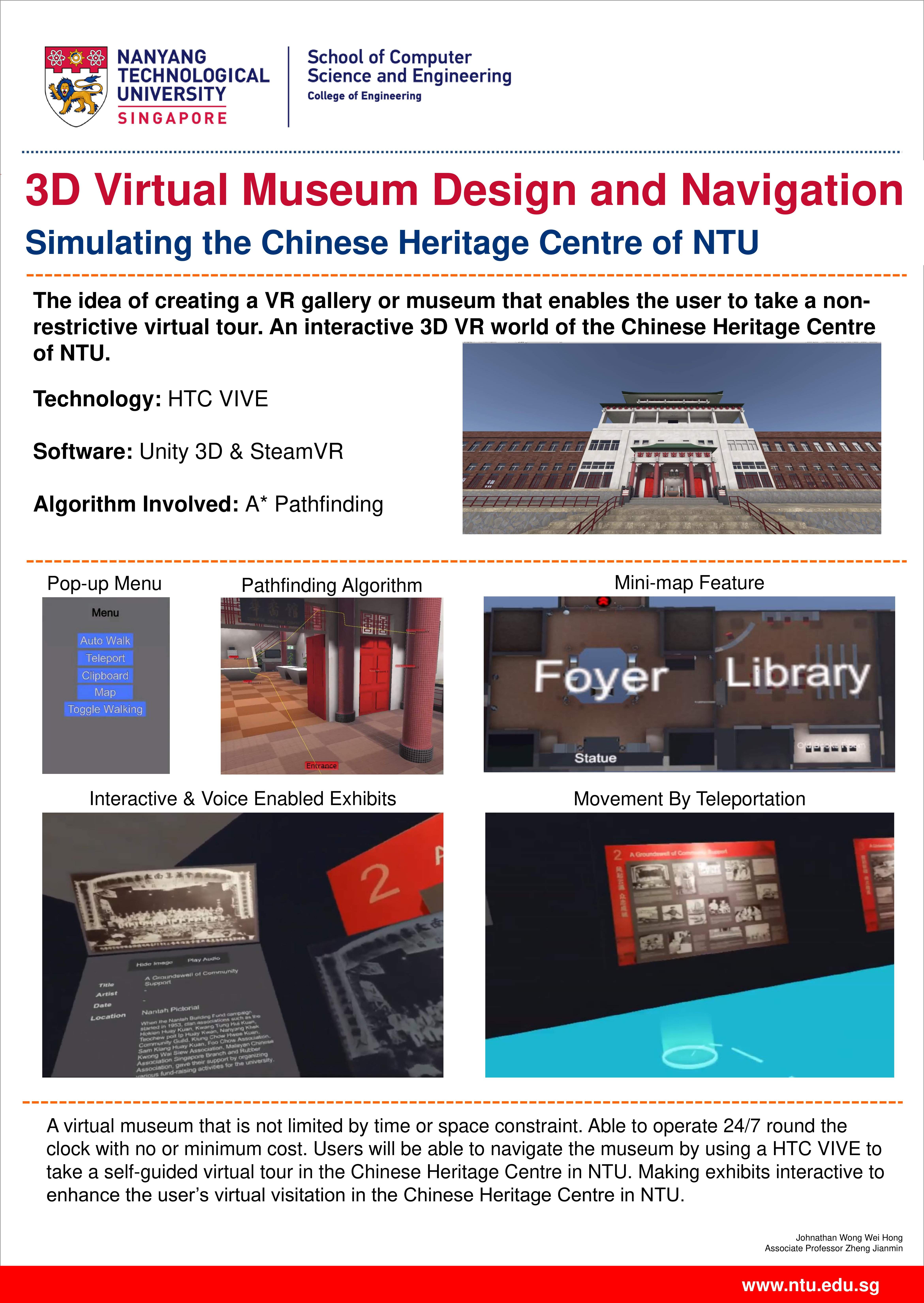 3D Virtual Museum Design in VR screenshot